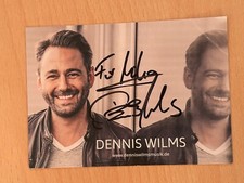 Dennis wilms autogrammkarte gebraucht kaufen  Perkam