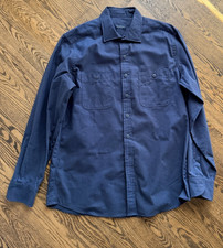 Usado, Camisa Proper Cloth Portuguesa Marinha Escovada Chambray MTM 16.5 comprar usado Usado, Camisa Proper Cloth Portuguesa Marinha Escovada Chambray MTM 16.5 comprar usado  Enviando para Brazil