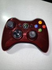 Controle sem fio Microsoft Xbox 360 cromado vermelho - Testado e limpo comprar usado Controle sem fio Microsoft Xbox 360 cromado vermelho - Testado e limpo comprar usado  Enviando para Brazil