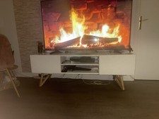 Meuble vintage blanc d'occasion  Marly-la-Ville