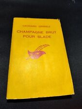 Champagne Brut Pur Slade Leonard Gribble French Paperback 1966 comprar usado  Enviando para Brazil