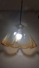 Lampada sospensione vetro usato  Forli