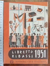 Libretto ribassi 1951 usato  Brindisi