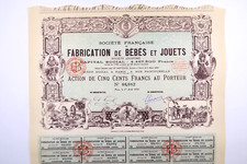 Societe fabrication bebes d'occasion  Paris XV