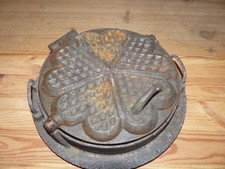 Altes antikes waffeleisen gebraucht kaufen  Medelby