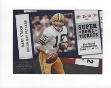 Singles de inserção de ingressos 2010 Playoff Contenders Football Super Bowl - você escolhe comprar usado  Enviando para Brazil