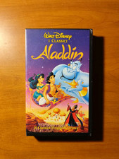Vhs aladdin walt usato  Palermo