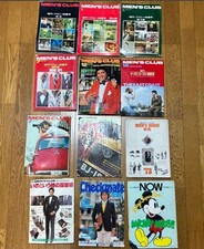 MEN'S CLUB Ivy Special Issues & Vintage Fashion Magazines 12 Book Lot Japan comprar usado  Enviando para Brazil