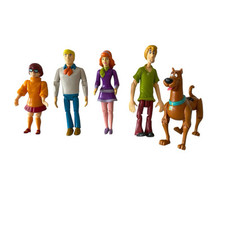 Bonecos Scooby Doo Mystery Solving Crew vintage 2005 cachorro Salsicha Fred Daphne Velma comprar usado  Enviando para Brazil