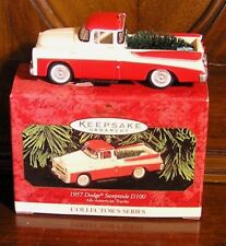 Enfeite de Natal HALLMARK All-American Truck Series 1957 DODGE SWEPTSIDE D100 comprar usado  Enviando para Brazil