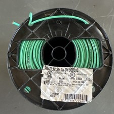 Fio de construção SOUTHWIRE 22968201 12AWG THHN verde reto 500 pés 2W406 comprar usado  Enviando para Brazil