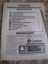Clarion e980 complete for sale  BRISTOL