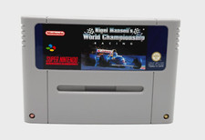 Nigel Mansell's World Championship Racing Super Nintendo SNES Cartridge FAH, usado comprar usado  Enviando para Brazil