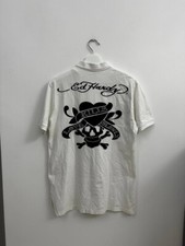 Camisa polo Ed Hardy por Christian Audigier Bulldog P incrível rara comprar usado  Enviando para Brazil