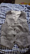 Boys grey waistcoat for sale  COVENTRY