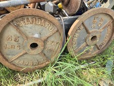 Pair lbs standard for sale  Atkinson
