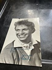 Signed postcard tommy for sale  POOLE