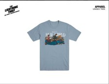 Camiseta THE LIGHTNING THIEF The Percy Jackson Musical Bring on the REAL WORLD nova!! comprar usado  Enviando para Brazil