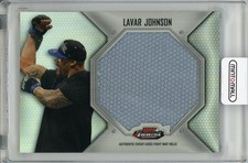 Tapete de luta usado para evento Lavar Johnson 2012 Topps UFC Finest danificado na parte traseira comprar usado  Enviando para Brazil