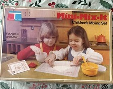 Vintage Tupperware Tupper Toys Mini Mix It Kit de Assar Biscoitos Infantis 1979 comprar usado  Enviando para Brazil