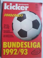 Kicker sonderheft fußball gebraucht kaufen  Bönningstedt