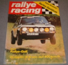 Rallye Racing 8/1975 Alfa Romeo Giulia, Fiat 128 3p, BMW 320, Harley Davidson, usado comprar usado  Enviando para Brazil