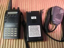 Rádio amador Kenwood TH-22AT FM 2 metros VHF microfone alto-falante HT + SMC-34 comprar usado  Enviando para Brazil