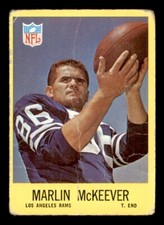 1967 Philadelphia Football #92 Marlim McKeever PR *e1 comprar usado  Enviando para Brazil
