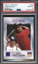 Usado, 1996 Sports Illustrated For Kids Golf Series3 SIFK Tiger Woods ROOKIE #536 PSA 8 comprar usado  Enviando para Brazil