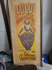 Ancienne affiche publicitaire d'occasion  Saint-Remy-en-Bouzemont-Saint-Genest-et-Isson
