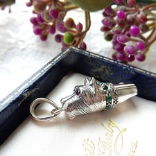Sterling silver emerlad for sale  POTTERS BAR