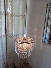 Lampadario con cristalli usato  Torino