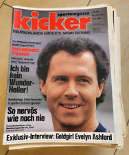 Kicker sportmagazin jahrgang gebraucht kaufen  Maxhütte-Haidhof