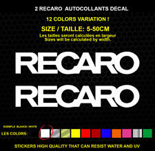 Recaro autocollant véritable d'occasion  Argenteuil