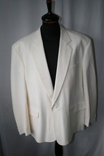 Vtg white tuxedo for sale  LEEDS