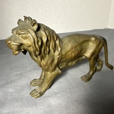 Vintage bronze lion d'occasion  Expédié en Belgium