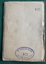 Vintage metropolitan police for sale  SOUTHAMPTON