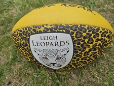 Bola de rugby Leigh Leopards liga de rugby tamanho 5 comprar usado  Enviando para Brazil