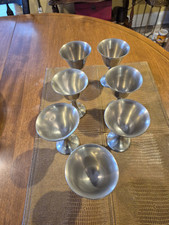 Seven stieff pewter for sale  Eastlake