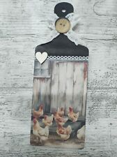 Handmade wooden plaque for sale  STRABANE