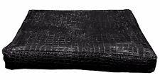 Capa almofada assento sofá pd1001t couro preto falso crocodilo brilhante caixa 3D comprar usado  Enviando para Brazil