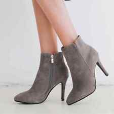 Botas de tornozelo femininas da moda primavera outono casual botas de tornozelo curtas festa salto alto comprar usado  Enviando para Brazil