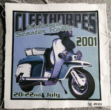 Scooter rally patch for sale  HULL
