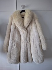 Pelliccia volpe beige usato  Roma