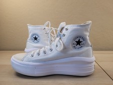 Tênis Converse Chuck Taylor branco All Star cano alto 568498C plataforma feminino tamanho 8 comprar usado  Enviando para Brazil