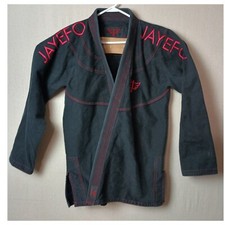 Kimono JAYEFO Jiu Jitsu Gi costura preta vermelha BJJ MMA artes marciais A-3 comprar usado  Enviando para Brazil