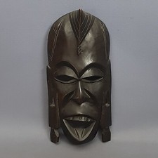 Maschera tribale legno usato  Inverigo