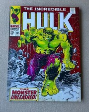 Incredible hulk canvas for sale  HARLOW