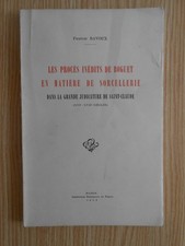 Procès inédits boguet d'occasion  Combeaufontaine