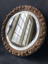 Mirror round victorian for sale  LONDON